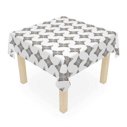 Star of Ishtar Tablecloth (white)