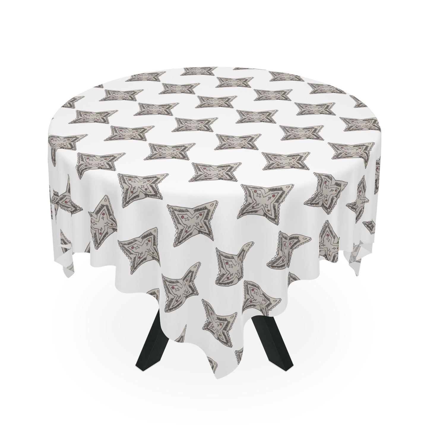 Star of Ishtar Tablecloth (white)